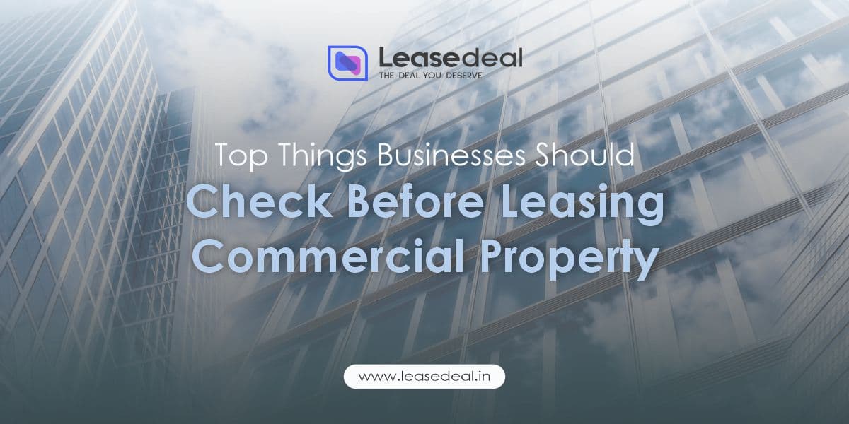 Check Before Leasing Commercial Property